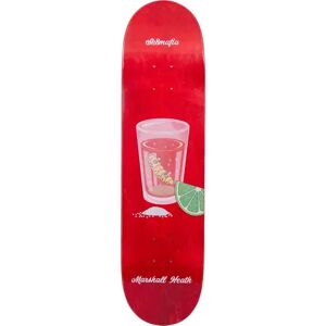 Sk8mafia Marshall Heath Hacked Skateboard Deck (Red)  - Red;Green;White - Size: 8" Image