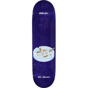 Sk8mafia Wes Kremer Hacked Skateboard Deck (Purple)  - Purple;White - Size: 8.25" Image