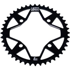 Stay Strong 4-Bolt 7075 Aluminium BMX Chainring (Black - 46T)  - Black Image