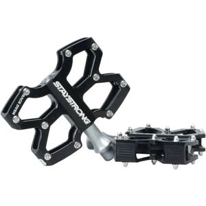 Stay Strong Axis Mini Pedale Black BMX Pedals (Black)  - Black Image