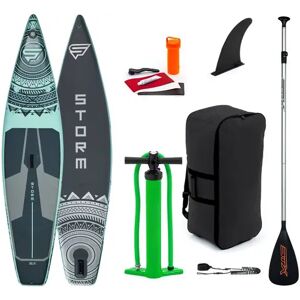 STX Storm Tourer 11'6 Inflatable Paddle Board (Aqua/Mint)  - Blue Image