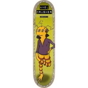 Toy Machine Alex Crusher Pro Skateboard Deck (Insecurity)  - Green;White;Purple - Size: 8.5" Image