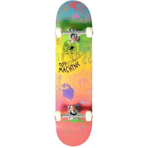 Toy Machine Sect Characaters Ii Complete Skateboard (Red)  - Red;Green;Blue - Size: 8" Image