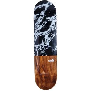 Verb Marble Dip Skateboard Deck (Black)  - Black;White;Brown - Size: 8" Image