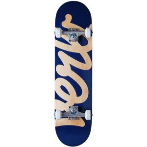 Verb Script Complete Skateboard (Navy)  - Blue;Brown - Size: 8" Image