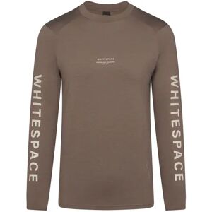 Whitespace Graphene Crew Neck Baselayer (Falcon)  - Brown - Size: Small Image