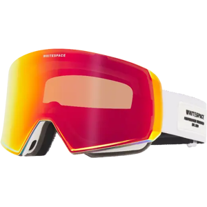 Whitespace MD Icon Goggles (White/Fire Lens)  - White Image
