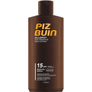 Piz Buin Allergy Sun Sensitive Body Skin Lotion Protection 200mL SPF15 Image