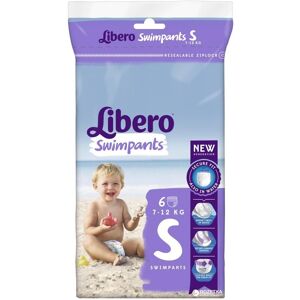 Libero Swimpants, Waterproof Diapers 6 un. S (7-12 kg) Image