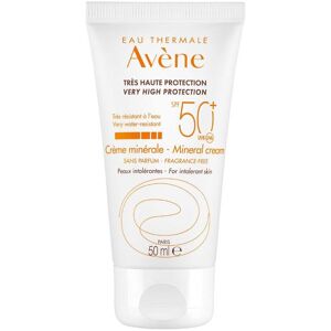 Avène Very High Protection Mineral Cream for Intolerant Skin SPF50 + 50mL SPF50+ Image