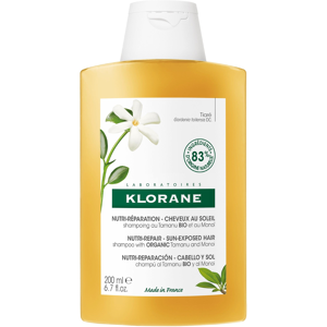 Klorane Sun Radiance Hair Shampoo Tamanu Bio and Monoi 200mL Image