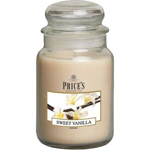 Price's Candles Large Jar Candle - Sweet Vanilla Image