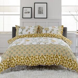 Deyongs Jacobean Superking Duvet Set Sage and Gold Image