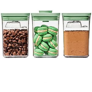 OXO Good Grips Limited Edition Pistachio POP 3 Piece Container Set with Mini Scoops Image