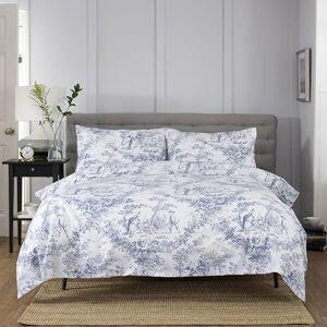 The Lyndon Company Toile De Jouy Duvet Cover Blue Image