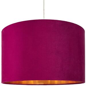 BHS Velvet Large Raspberry Red Easyfit Shade Image