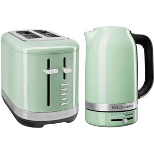 KitchenAid Breakfast Suite Pistachio 1.7L Kettle and 2 Slice Toaster Set Image