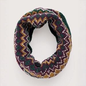 Seasalt Weatherhill Fairisle Snood Modernist Dark Wreckage Multi Image