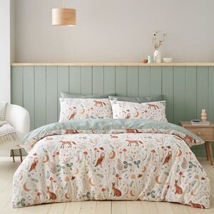 Catherine Lansfield Enchanted Twilight Double Duvet Set Natural Image