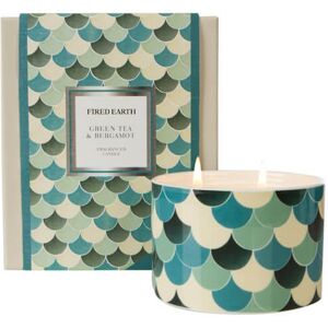 Fired Earth by Wax Lyrical Large Candle Green Tea & Bergamot Image