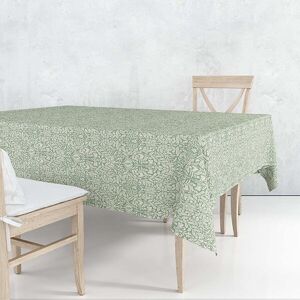 William Morris Acorn Green 132x178cm Cotton Tablecloth Image