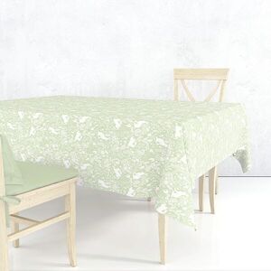 William Morris Forest Life Green 132X228cm Cotton Tablecloth Image