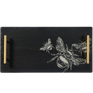 The Just Slate Company Large Bee Slate Serving Tray Image