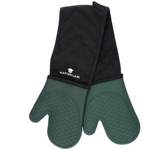 MasterClass Seamless Silicone Double Oven Glove Hunter Green Image