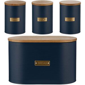 Typhoon Otto Navy 4 Piece Kitchen Storage Set Image