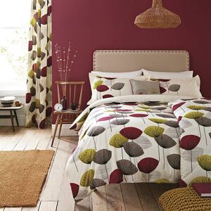 Sanderson Options Dandelion Clocks Duvet Cover Set Blackcurrant Image