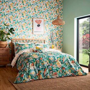 Scion Living Scion River Wander Duvet Cover Set Super King Size Twilight Image