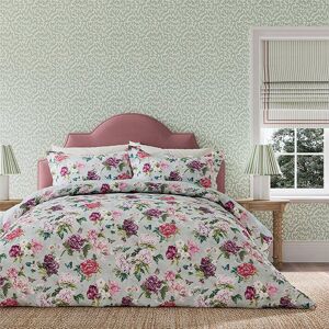 Sanderson for National Trust Summer Peony Duvet Cover Set Vinyard Rose Image