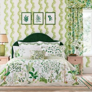 Sanderson Sycamore & Oak Duvet Cover Set Botanical Green Image