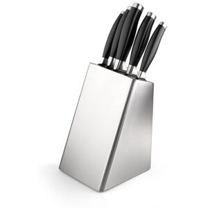 Sabatier Professional 5 Piece Stainless Steel Knife Block Set Image