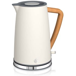 Swan Nordic Cotton White 1.7 Litre Cordless Kettle Image