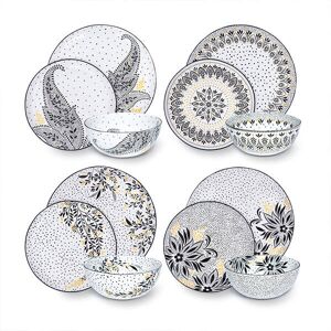 Sara Miller London Sara Miller Artisanne Noir 12 Piece Set Image