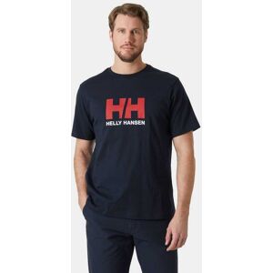 Helly Hansen Men's Logo T-shirt 2.0 Navy S - Navy Blue - Male Image