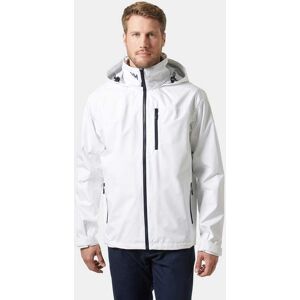 Helly Hansen Men’s Crew Hooded Sailing Jacket 2.0 White S - White - Male Image
