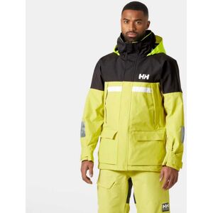 Helly Hansen Men's Pier 4.0 Jacket Green L - Cyber Lime Green - Male Image