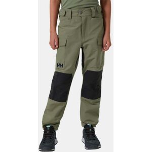 Helly Hansen Juniors' Marka Hiking Trousers Green 140/10 - Lav Green - Unisex Image