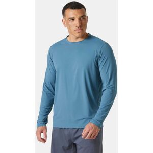 Helly Hansen Men's Shine Long Sleeve Crew Navy XL - Washed Navy Blue - Male Image