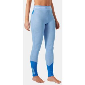 Helly Hansen Women's Lifa Merino Midweight Base Layer Trousers Blue S - Bright Blue - Female Image