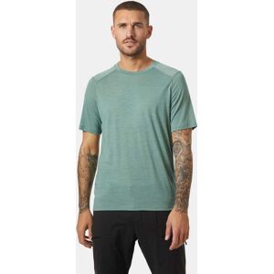 Helly Hansen Men’s Durawool T-shirt Green S - Cactus Green - Male Image