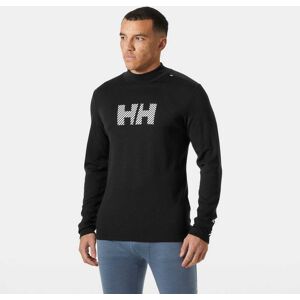 Helly Hansen Men's LIFA® Merino Midweight Logo Black M - Black - Male Image
