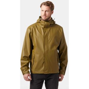 Helly Hansen Men's Moss Windproof Rain Jacket Brown S - Sepia Brown - Male Image