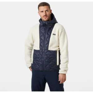 Helly Hansen Men's Stowe Hooded Hybrid Jacket Navy 2XL - Navy Blue - Male Image