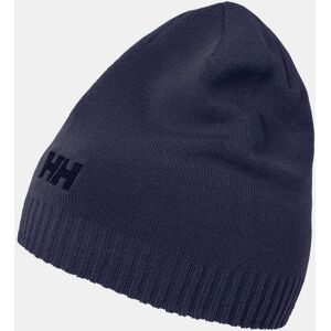 Helly Hansen Unisex Brand Soft Jersey Knit Beanie Navy STD - Navy Blue - Female Image