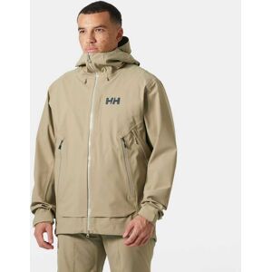 Helly Hansen Men's Verglas Backcountry Ski Shell Jacket Beige S - Pebble Beige - Male Image