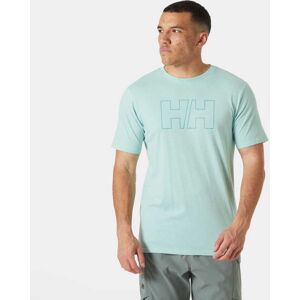 Helly Hansen Men's HH® Tech Logo T-shirt Green M - Lagoon Green - Male Image