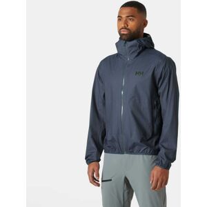 Helly Hansen Men’s Verglas 2.5 Layer Fastpack Jacket Blue L - Alpine Fros Blue - Male Image